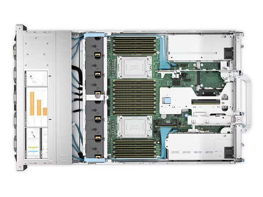 High Performance DELLEMC PowerEdge R75252U Rack GPU HPC AI Server