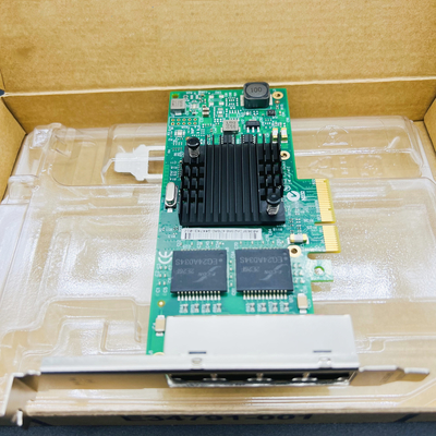 Intel I350-T4V2BLK High-performance Gigabit Ethernet Network Adapter Four-port RJ45 Network Connections