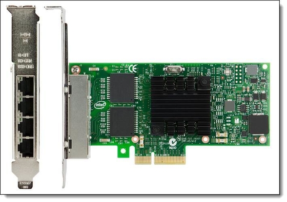 Intel I350-T4V2BLK High-performance Gigabit Ethernet Network Adapter Four-port RJ45 Network Connections